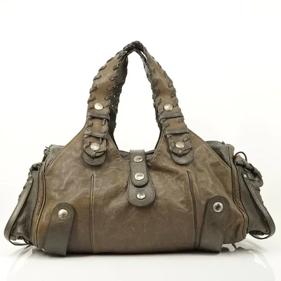 Auth Chloe Silverado Shoulder Bag #3992C71 - Picture 1 of 13